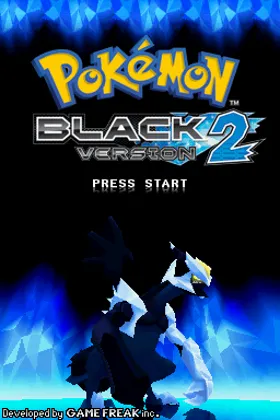 Pokemon - Black Version 2 (USA, Europe) (NDSi Enhanced) screen shot title